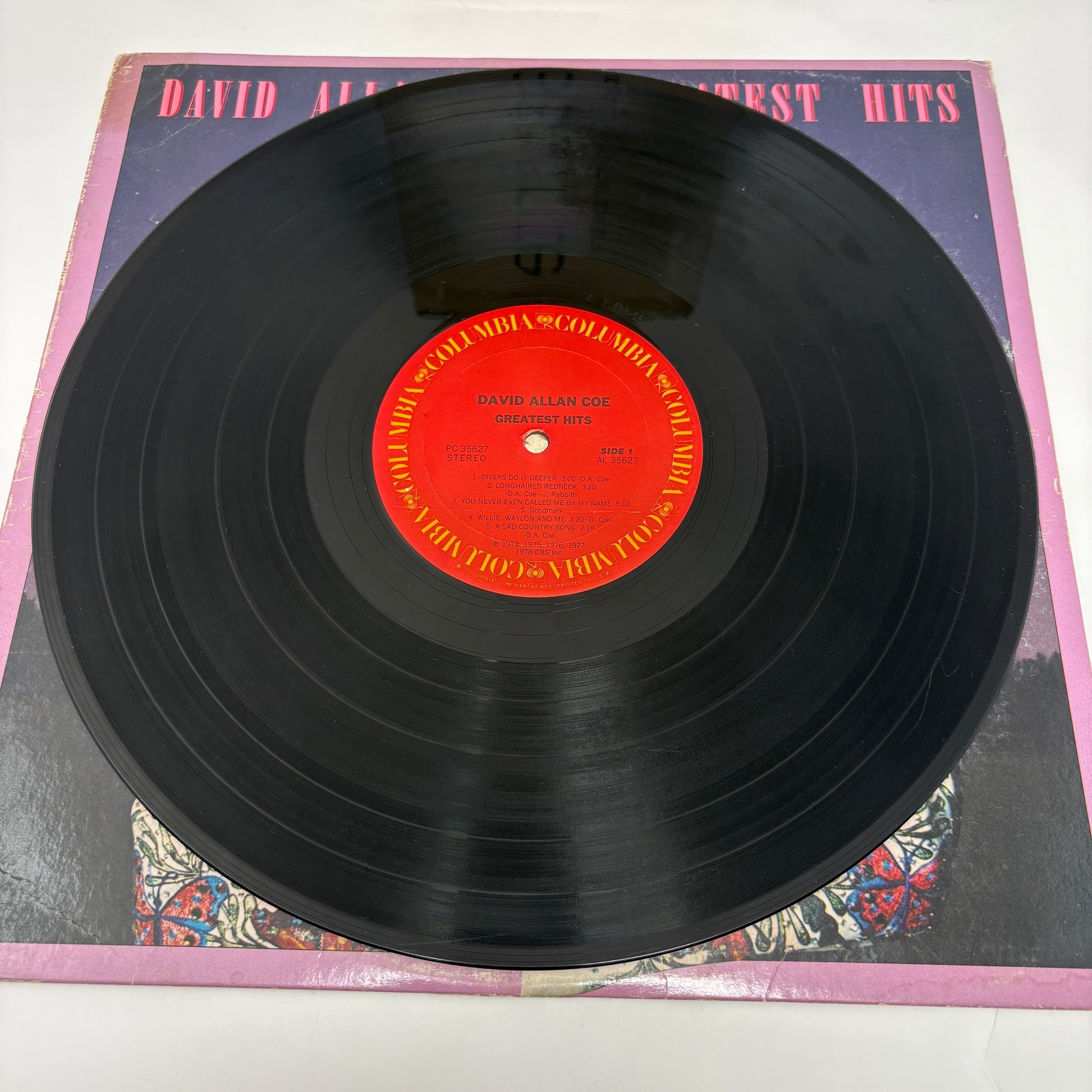 David Allan Coe : Greatest Hits (LP,Compilation,Reissue)