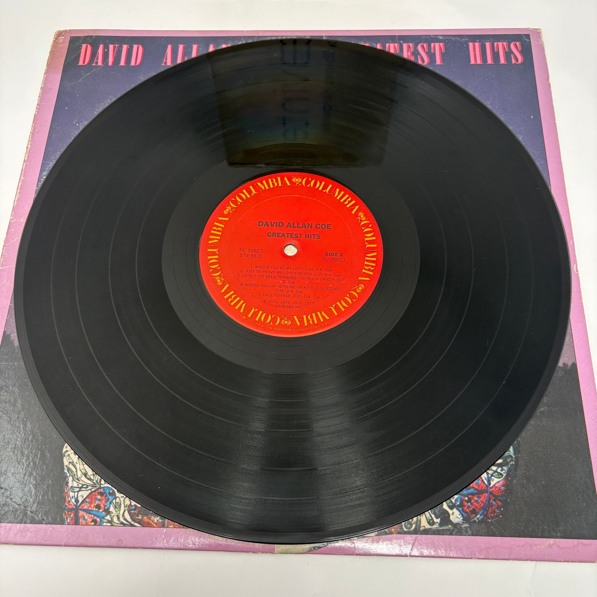 David Allan Coe : Greatest Hits (LP,Compilation,Reissue)