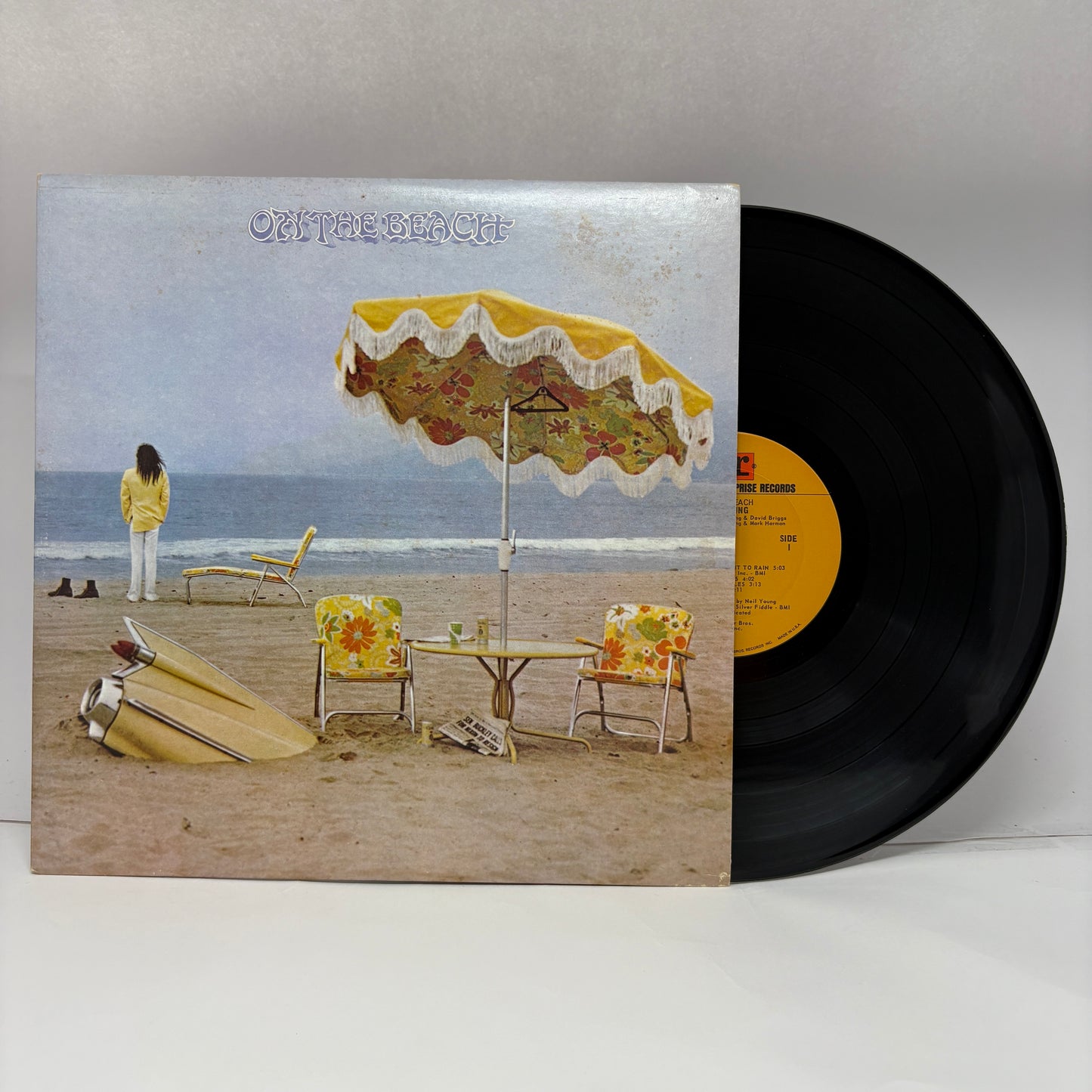 Neil Young : On The Beach (LP,Album)
