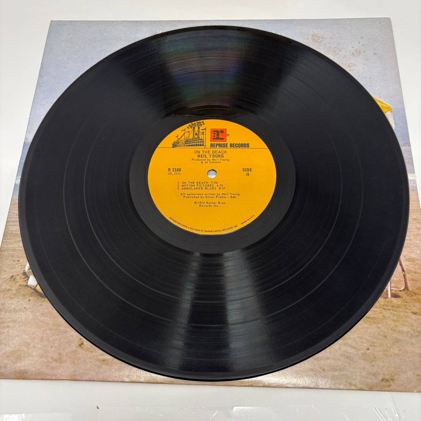 Neil Young : On The Beach (LP,Album)