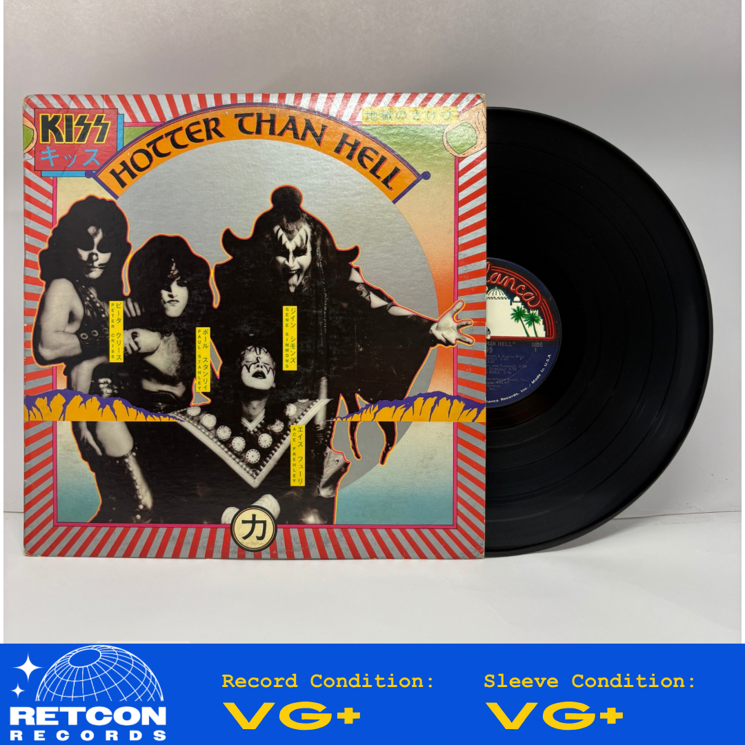 Kiss : Hotter Than Hell (LP,Album)
