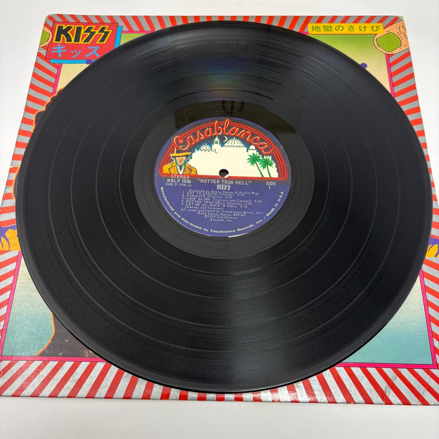 Kiss : Hotter Than Hell (LP,Album)