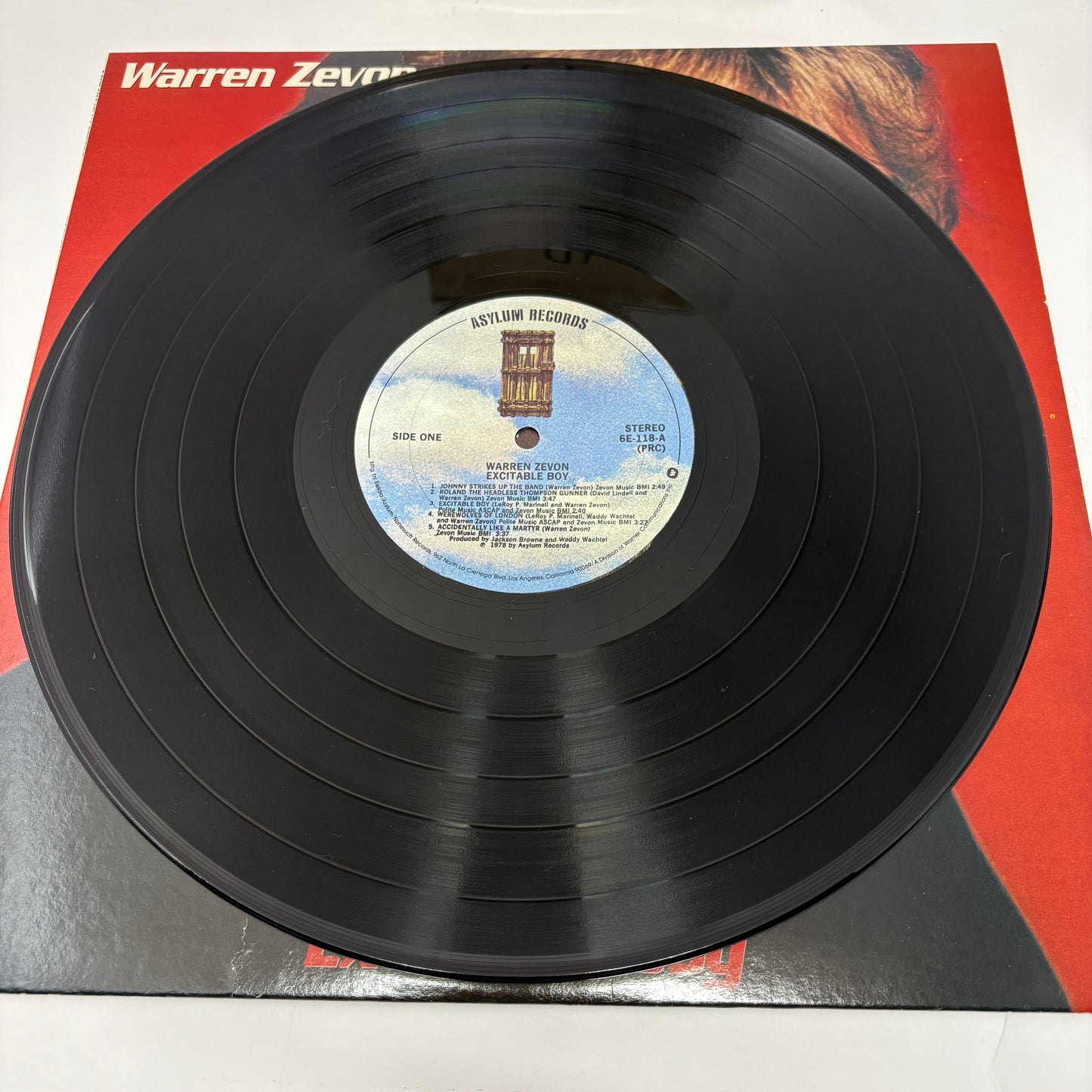 Warren Zevon : Excitable Boy (LP,Album,Stereo)