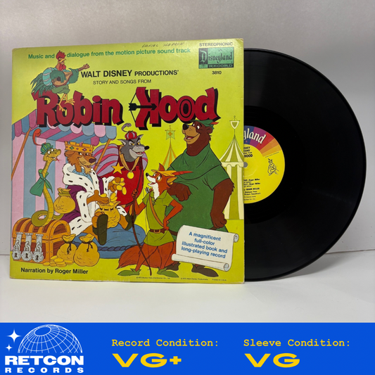 Various : Story And Songs From Robin Hood (LP,Album,Reissue)