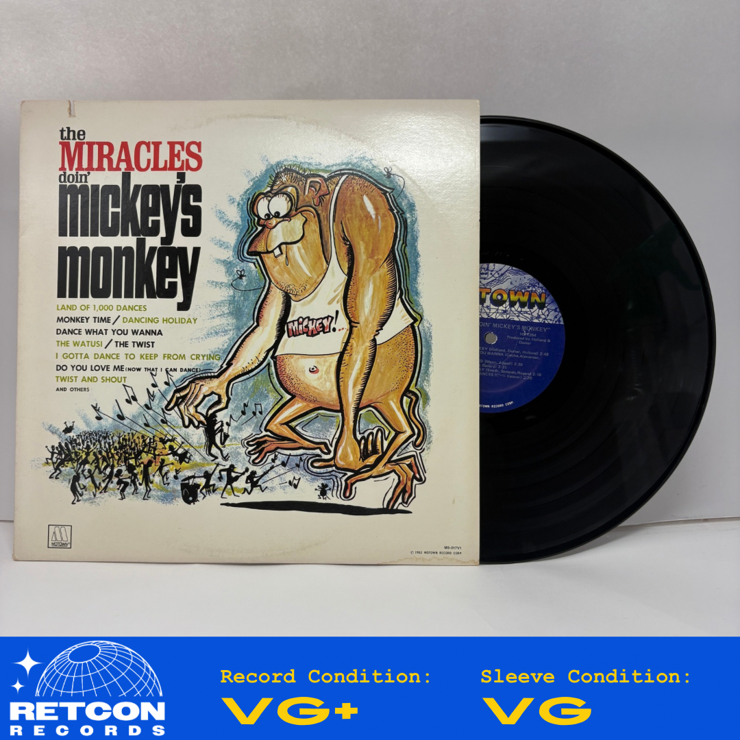 The Miracles : Doin' Mickey's Monkey (LP,Reissue)