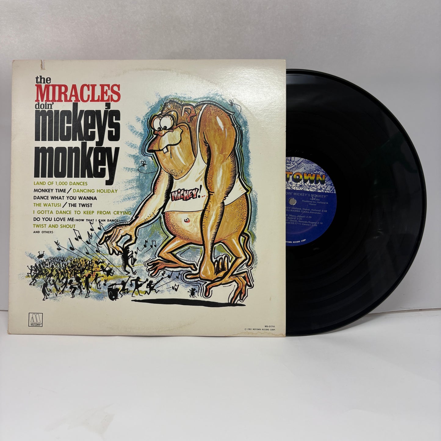 The Miracles : Doin' Mickey's Monkey (LP,Reissue)