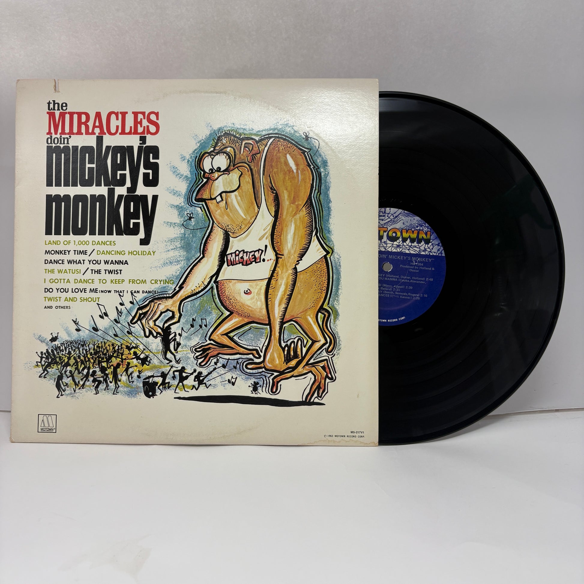The Miracles : Doin' Mickey's Monkey (LP,Reissue)