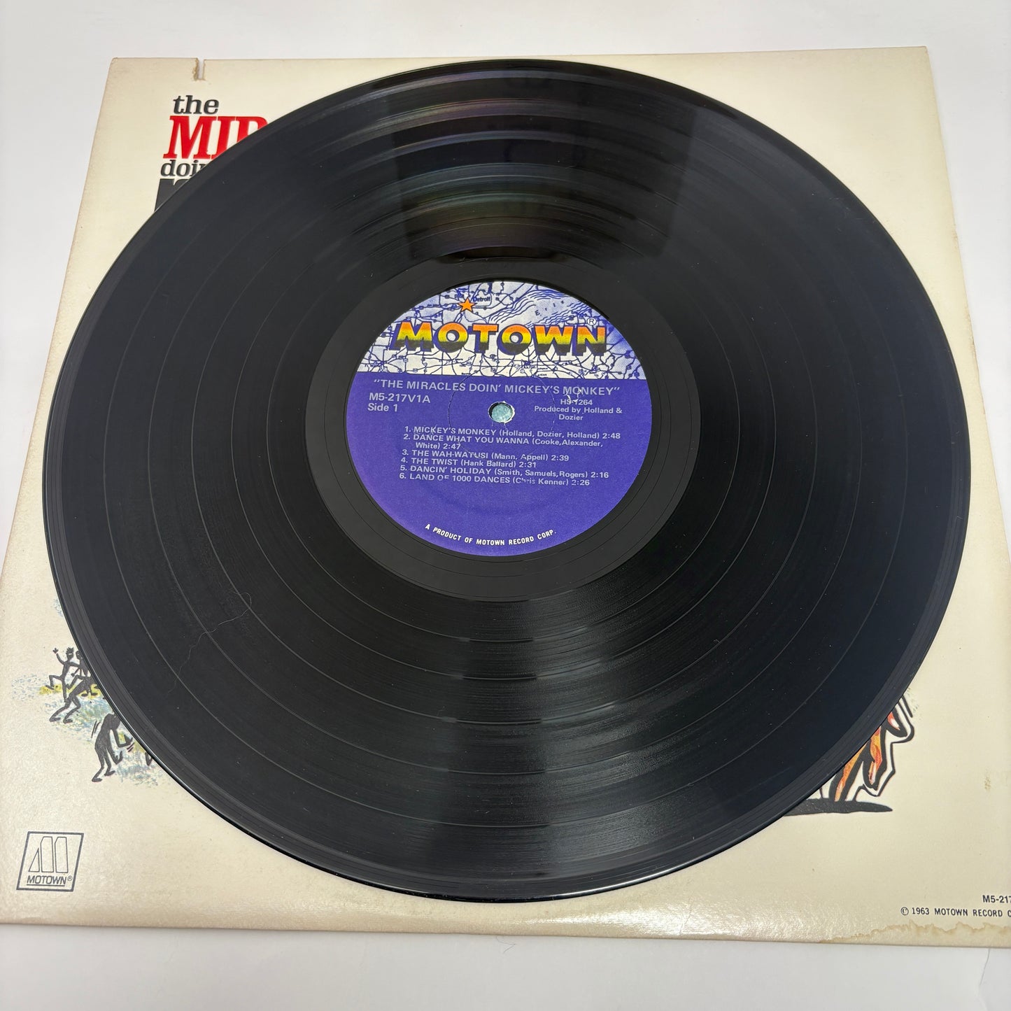The Miracles : Doin' Mickey's Monkey (LP,Reissue)