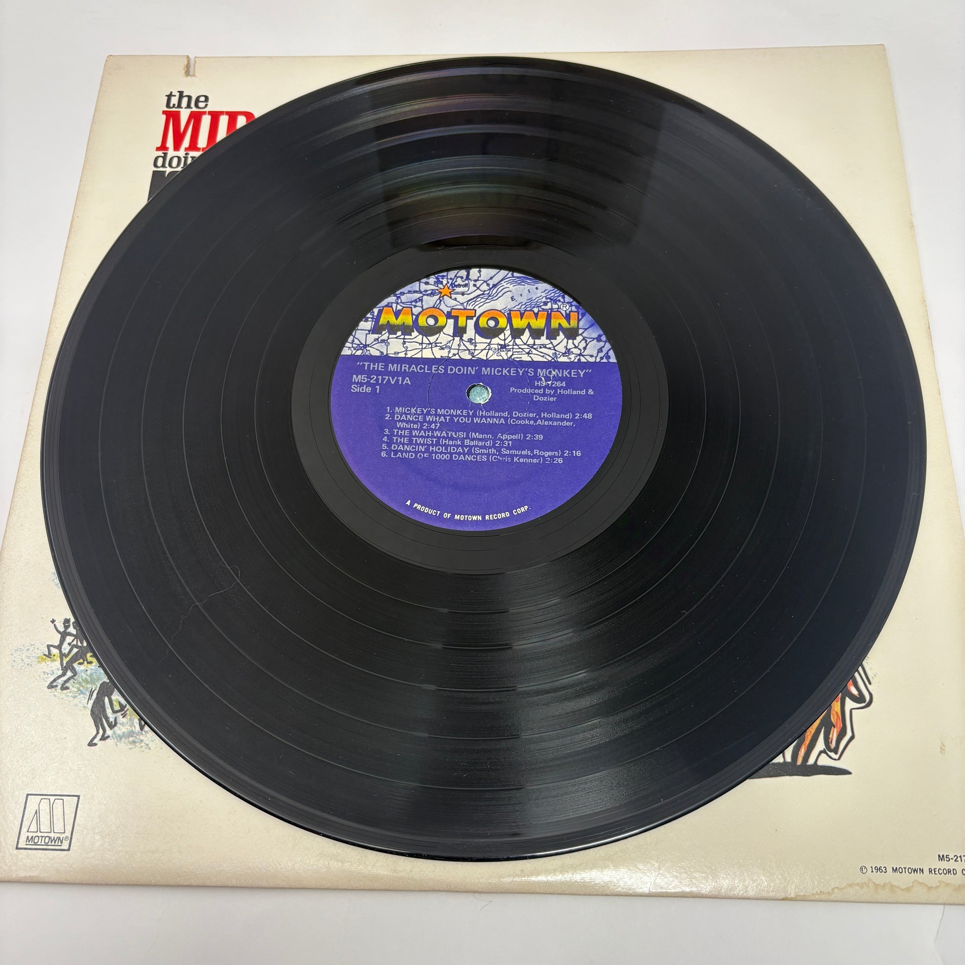 The Miracles : Doin' Mickey's Monkey (LP,Reissue)