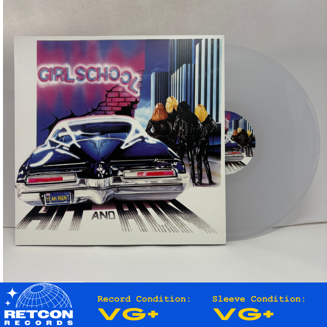 Girlschool : Hit And Run (LP,Album,Limited Edition,Reissue)
