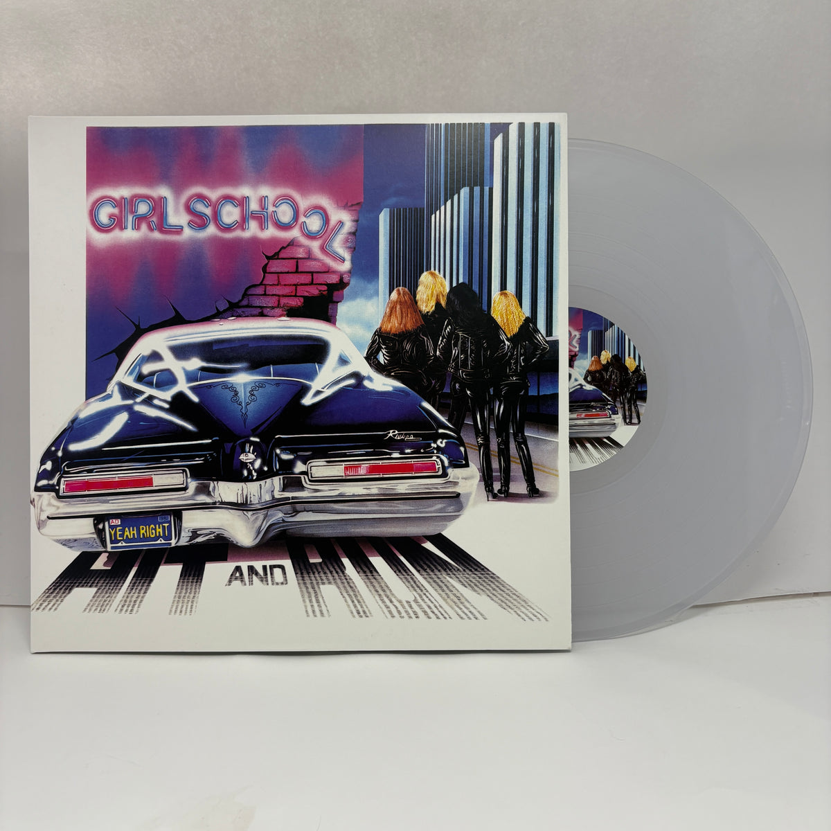 Girlschool : Hit And Run (LP,Album,Limited Edition,Reissue)