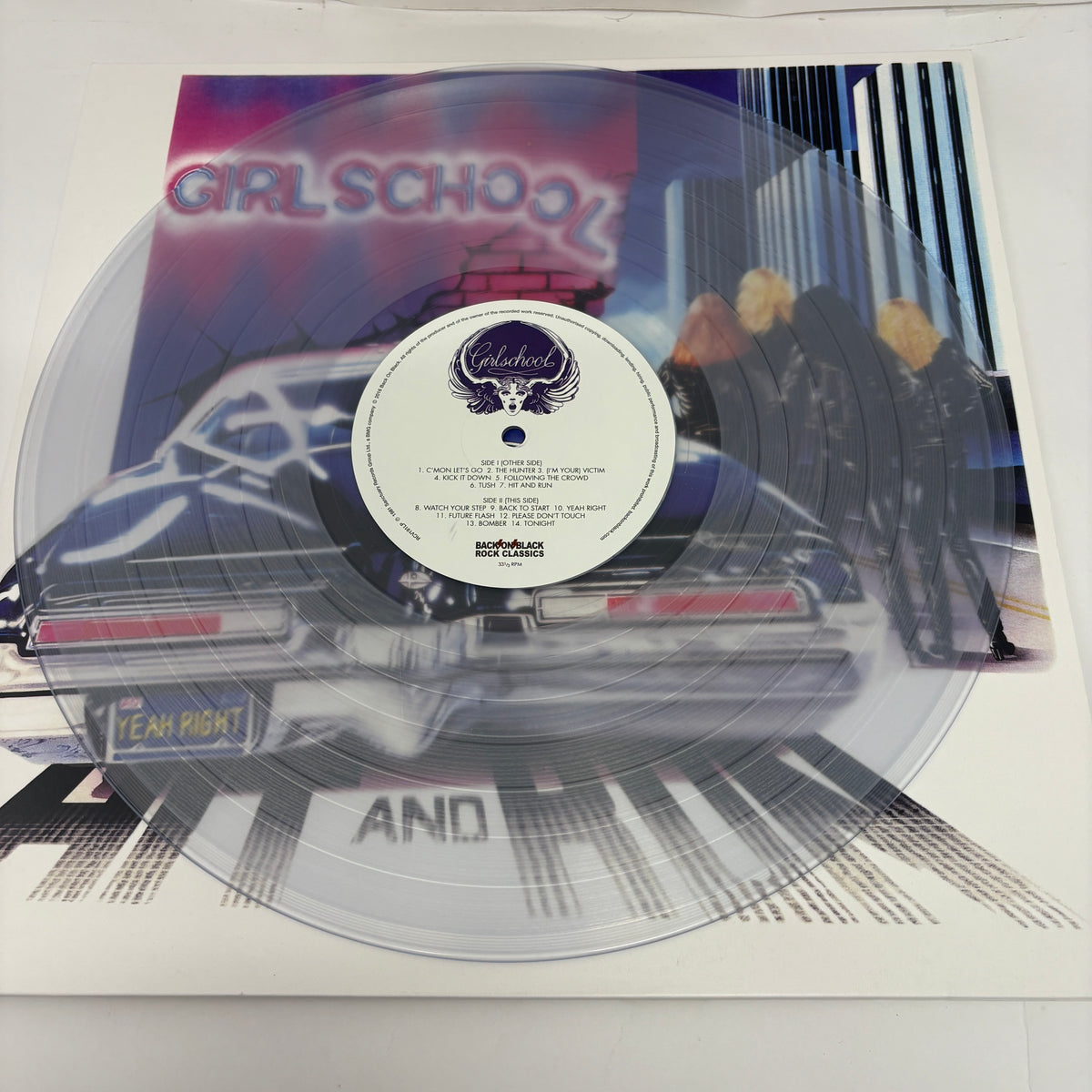 Girlschool : Hit And Run (LP,Album,Limited Edition,Reissue)