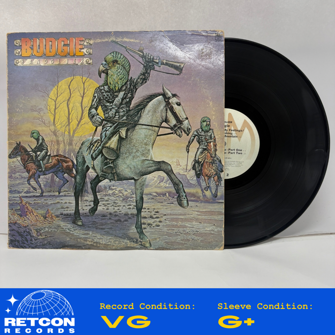 Budgie : Bandolier (LP,Album,Stereo)