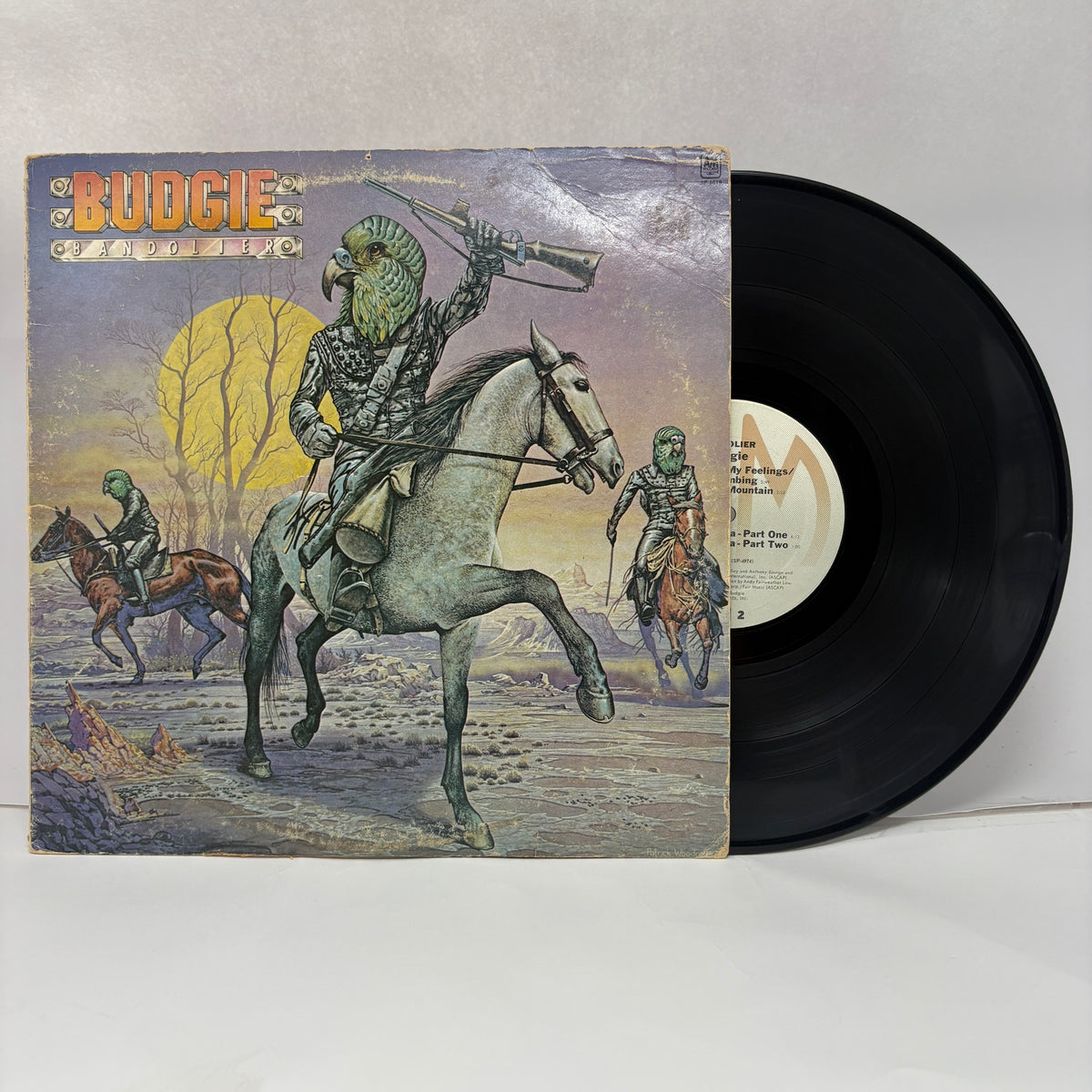 Budgie : Bandolier (LP,Album,Stereo)