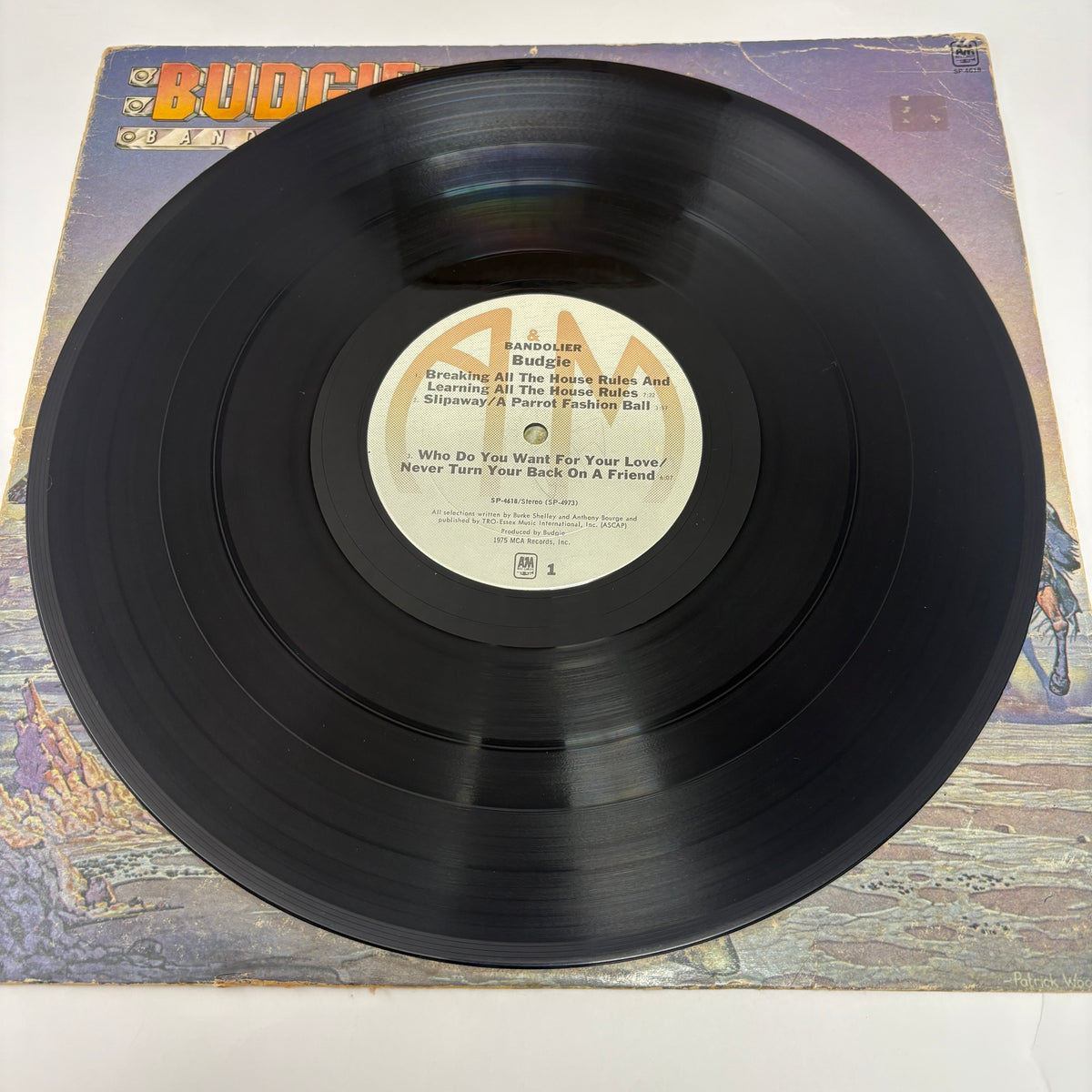 Budgie : Bandolier (LP,Album,Stereo)