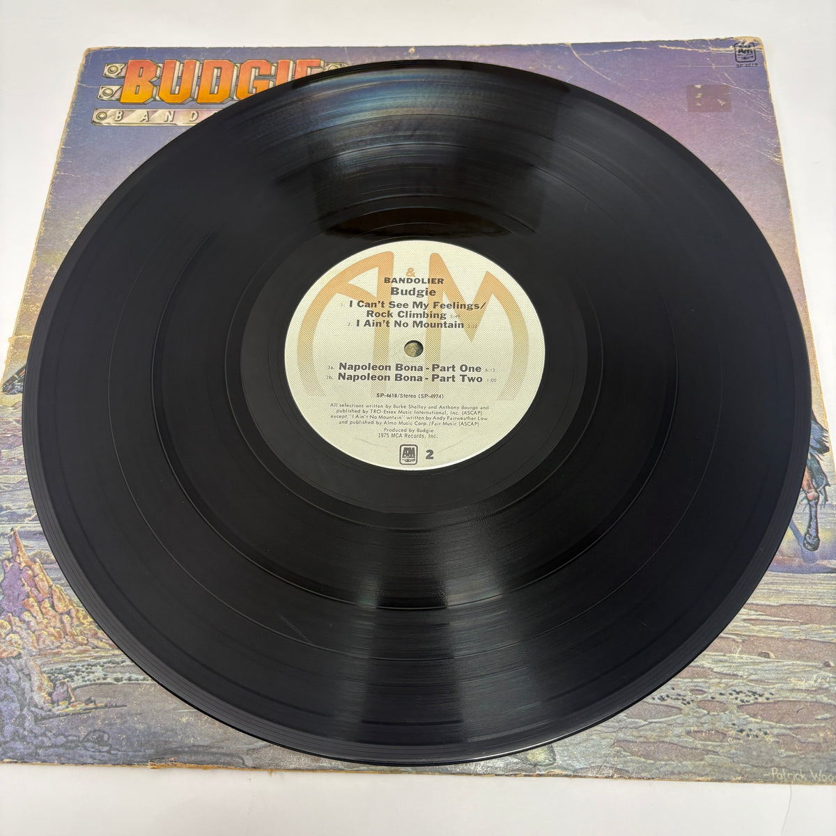 Budgie : Bandolier (LP,Album,Stereo)