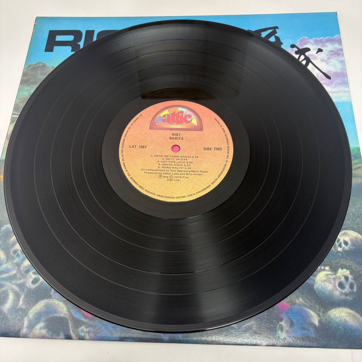 Riot (4) : Narita (LP,Album)