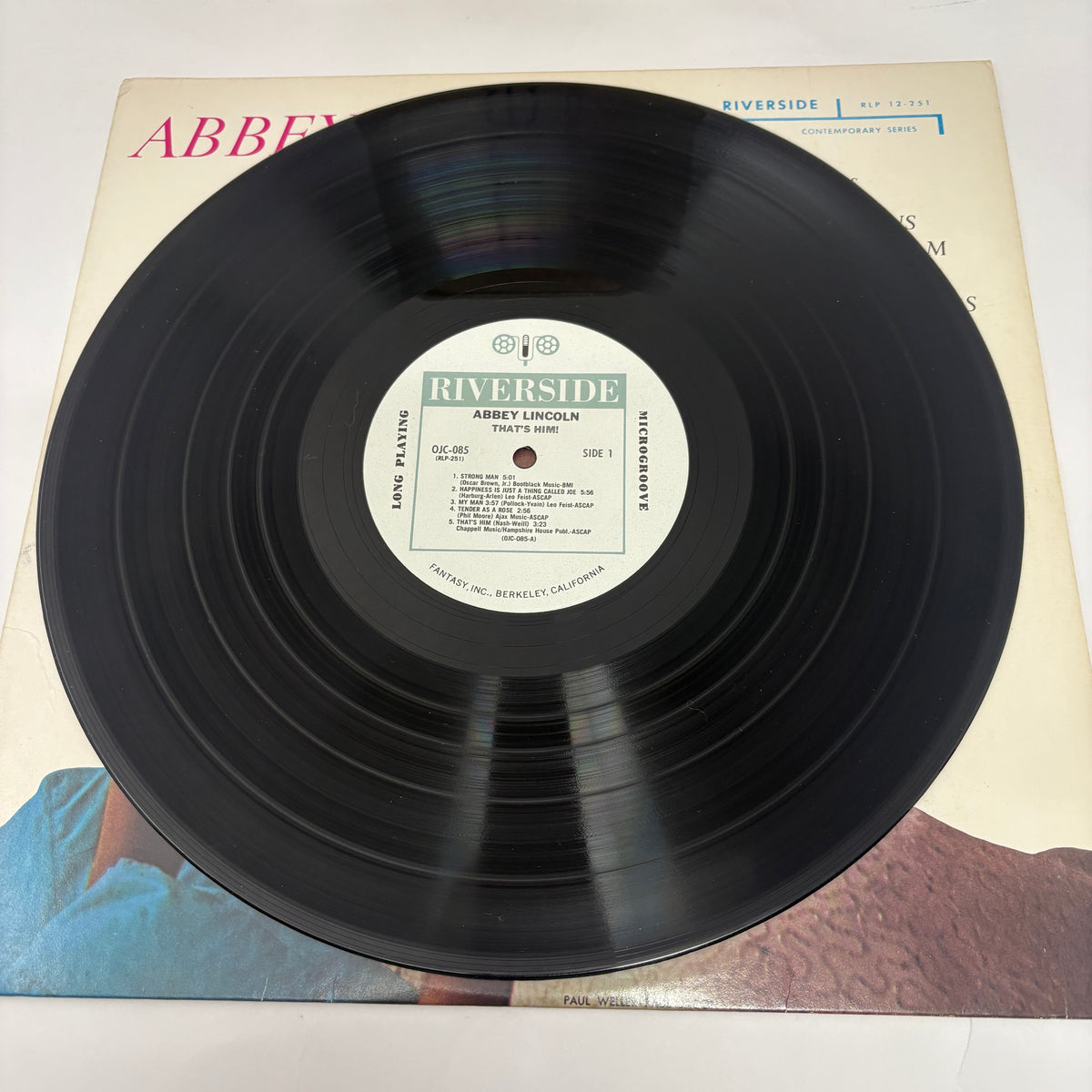 Abbey Lincoln With The Riverside Jazz Stars : That's Him (LP,Album,Reissue)