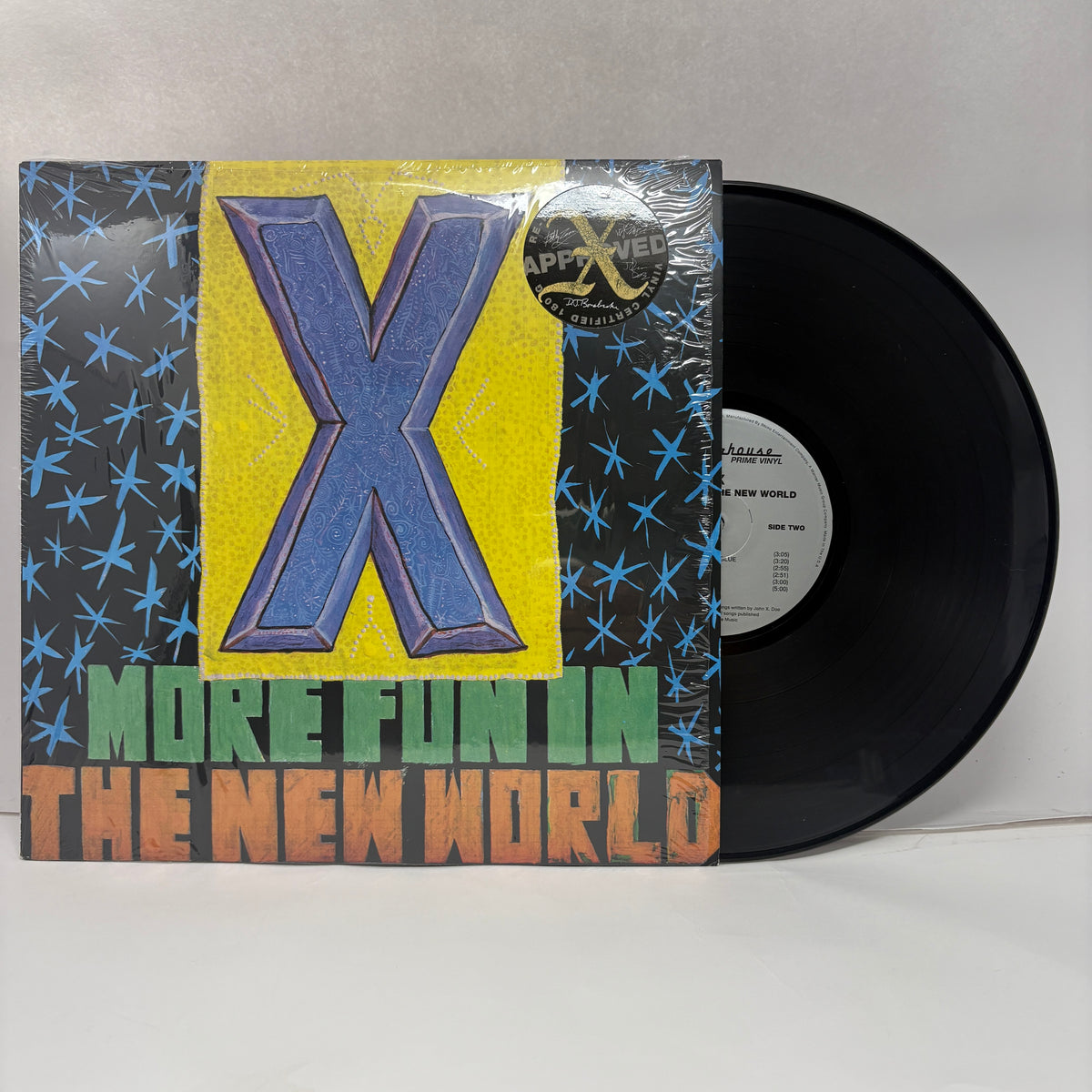 X (5) : More Fun In The New World (LP,Album,Reissue)