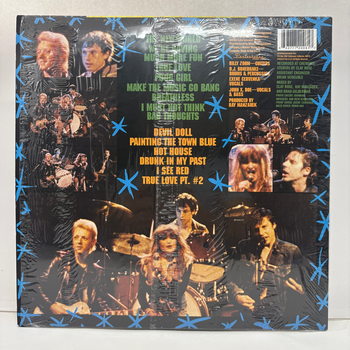 X (5) : More Fun In The New World (LP,Album,Reissue)