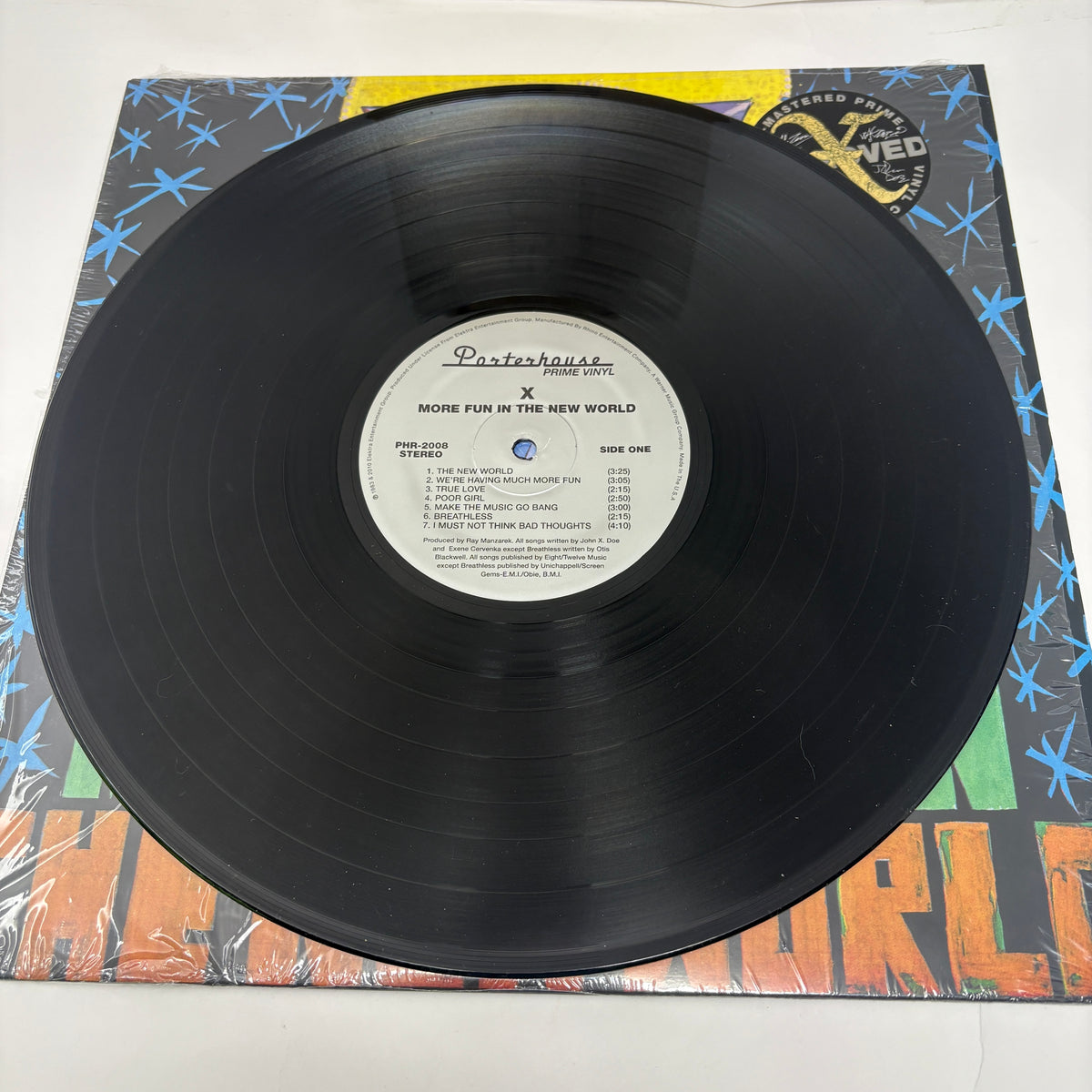 X (5) : More Fun In The New World (LP,Album,Reissue)