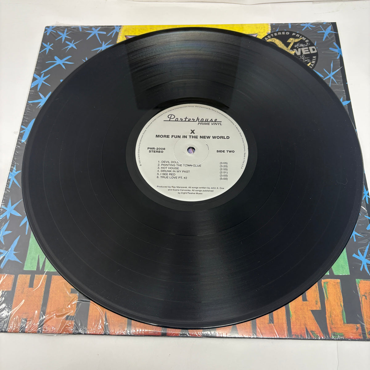 X (5) : More Fun In The New World (LP,Album,Reissue)