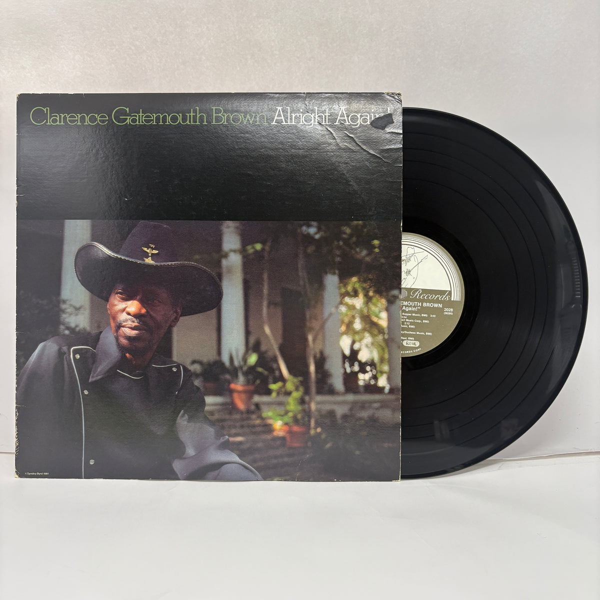 Clarence "Gatemouth" Brown : Alright Again! (LP,Album)