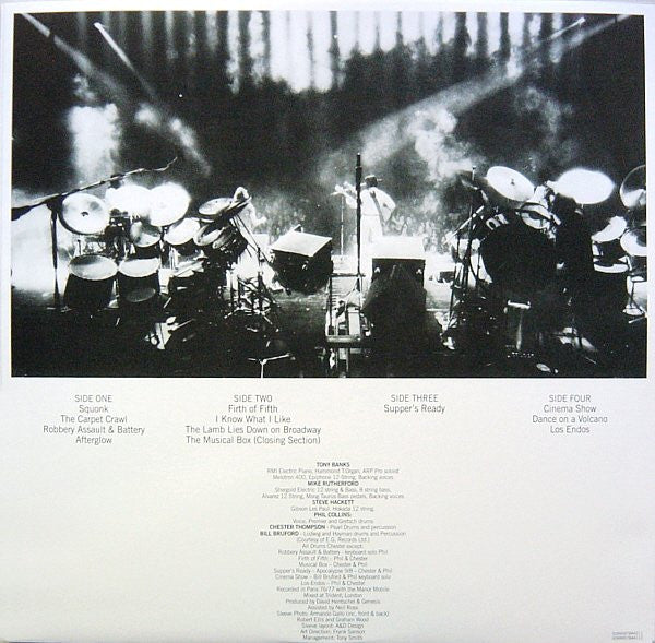 Genesis : Seconds Out (LP,Album,Reissue,Remastered)