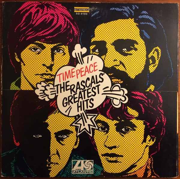 The Rascals : Time Peace: The Rascals' Greatest Hits (LP,Compilation,Club Edition,Stereo)