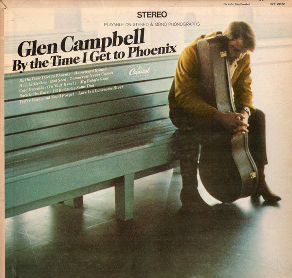 Glen Campbell : By The Time I Get To Phoenix (LP,Album,Stereo)