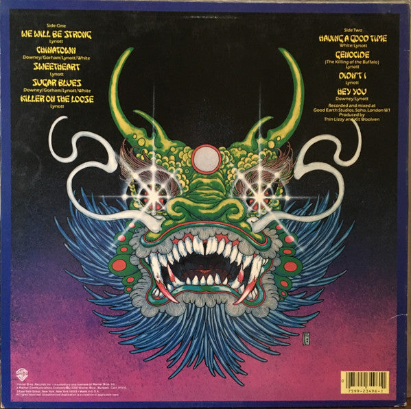 Thin Lizzy : Chinatown (LP,Album)